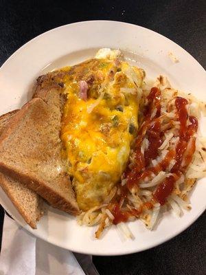 Western omelet.