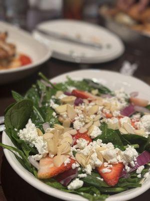 Strawberry & Goat Cheese Salad