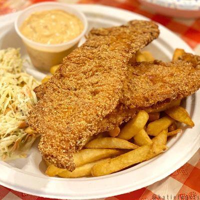 Fried catfish