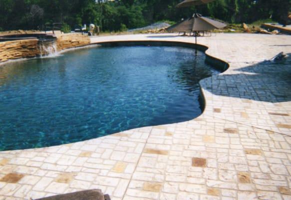 pool deck - multi-color