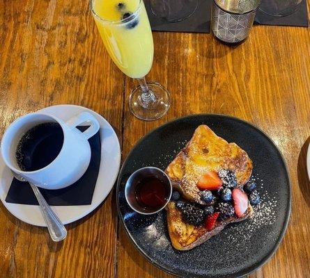 French toast and mimosas!