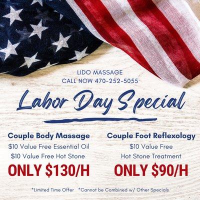 Labor Day Special