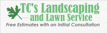 T C Landscaping and Lawn Service logo