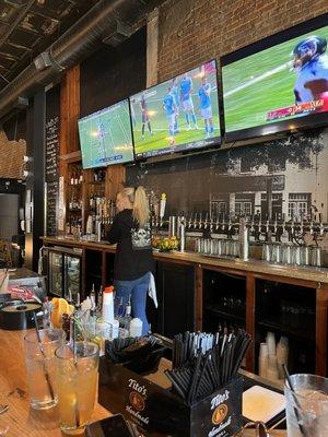 Bar area...great bartenders Colson and Jordan!!!