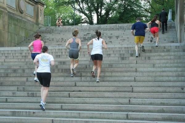 Bethesda Fountain Stairs