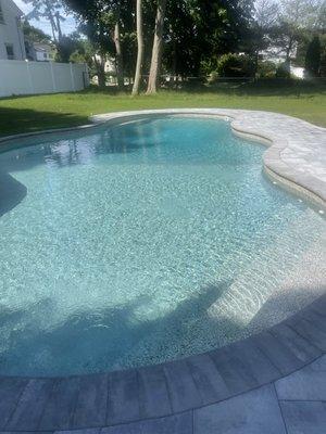 Mountain lake pool design 
 44x22