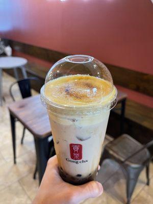 Creme brûlée Brown Sugar Milk Tea