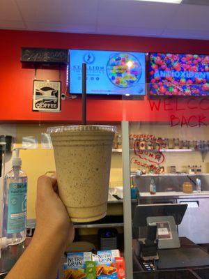 PB 3. Coffee P.B. Kick Smoothie