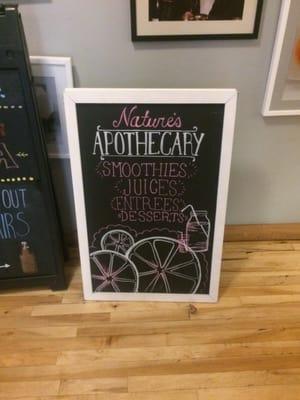 Natures Apothecary inside Horsefeathers Market