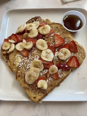 Challah French toast--so good!