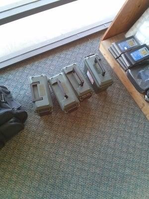 Ammo Cans.