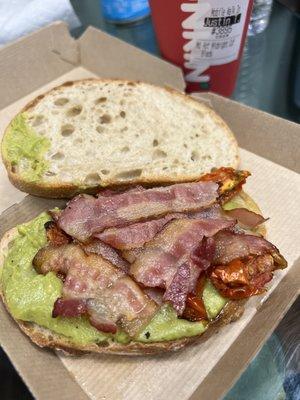 Bacon Avocado Tomato Sandwich