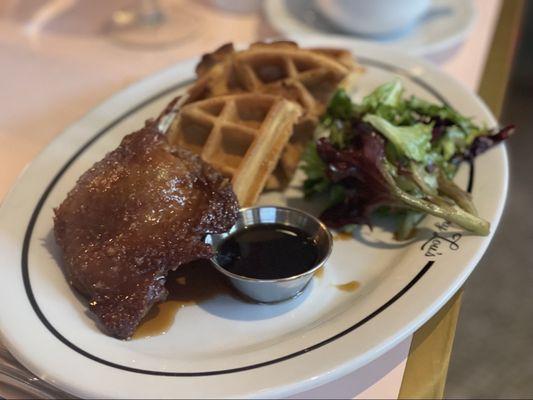 Duck Confit and Waffles