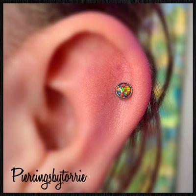 4mm black opal from neometal