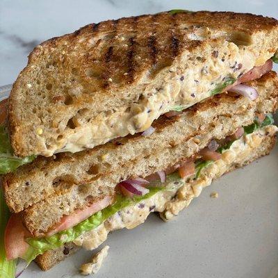 This is the delicious Chickpea Tuna Sandwich