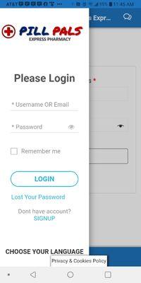 Download the Pill Pals Pharmacy App on Google Android Play or Apple IOS