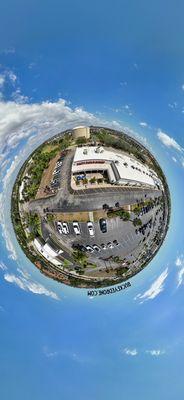 View from the Buckeye Drone over the restaurant.