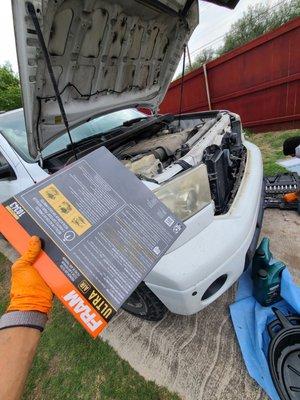 New air filter, 2010 toyota tundra