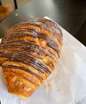 Chocolate croissant.