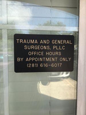 Trauma and General Surgeons