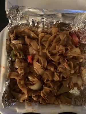 Drunken noodles