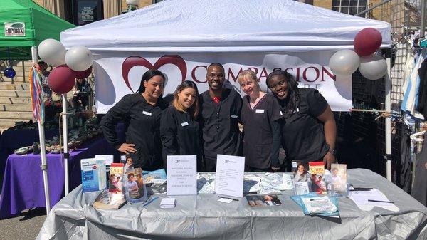 Our team at the Nyack Fair