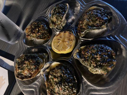 OYSTERS AL FORNO