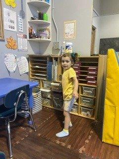 Ruby attending an occupational therapy session at Littlefield Physical Therapy in Murrieta, CA.