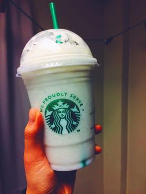 Grande vanilla bean frappucino! $3.99