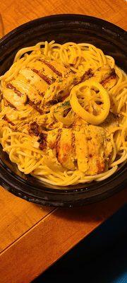 Chicken limone with added extra chicken