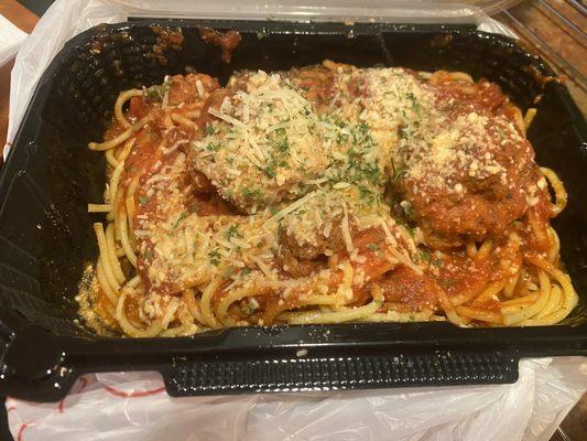 Pasta And Meatballs