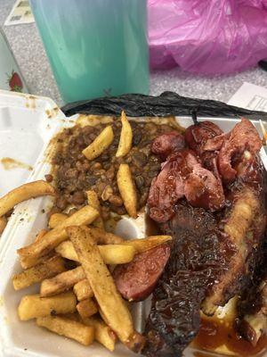 2 Meats Plate