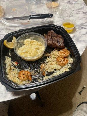 Sirloin & Shrimp