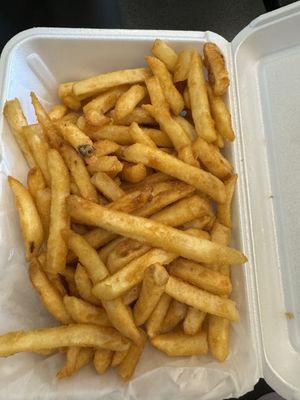 Extra crispy fries