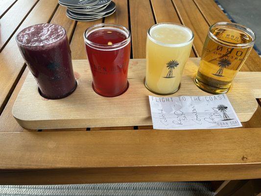 Beer flight