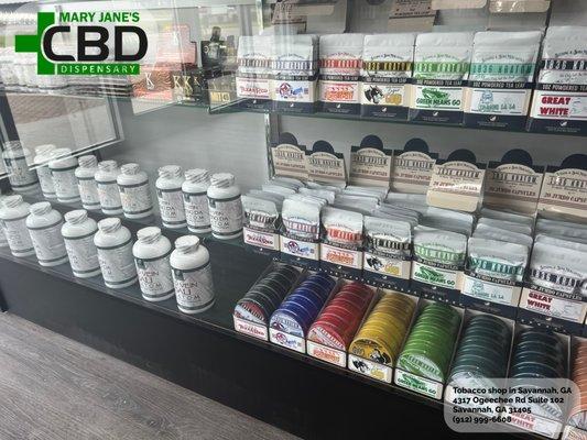 Mary Jane's CBD Dispensary's is the top smoke shop on Ogeechee Road in
Savannah! #CBD #Store #Vape #Shops #tobacco #store