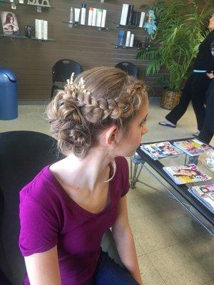 Updo by savanna !