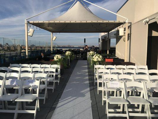 Rooftop Ceremony