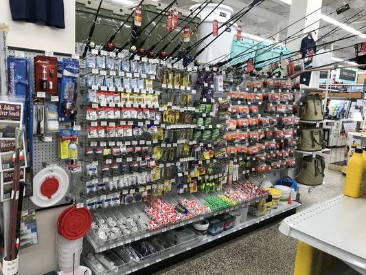 Maitland Ace carries a variety of fishing tackle and even has live bait!