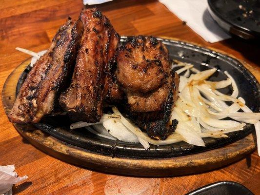 Soy sauce pork ribs $25.99