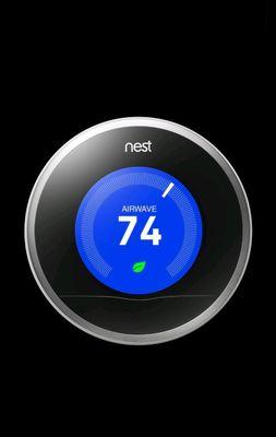 Nest learning thermostat