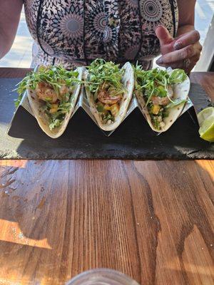 Shrimp tacos