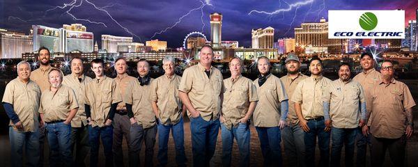 Your #1 choice for electrical service work. #theteam