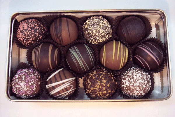 Dessert Size Truffles