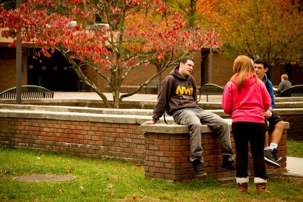 Autumn at NYIT's Long Island (Old Westbury, N.Y.) Campus