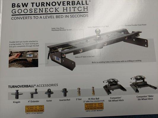 Slate Valley Automotive now offering B&W trailer hitches