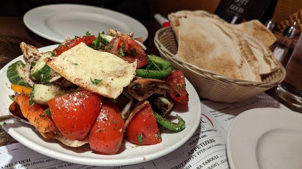 Fattoush salad