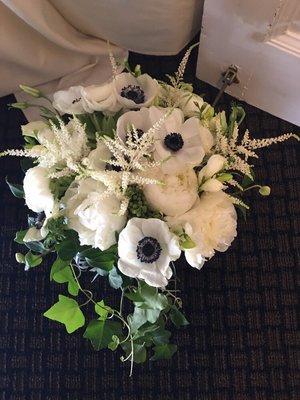 Summer Bride's Bouquet.  Marblehead, MA