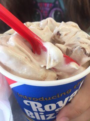 Cookie dough blizzard