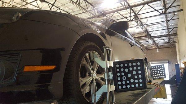 Protect your investment!! Schedule an appointment for a 4 wheel laser alignment!!